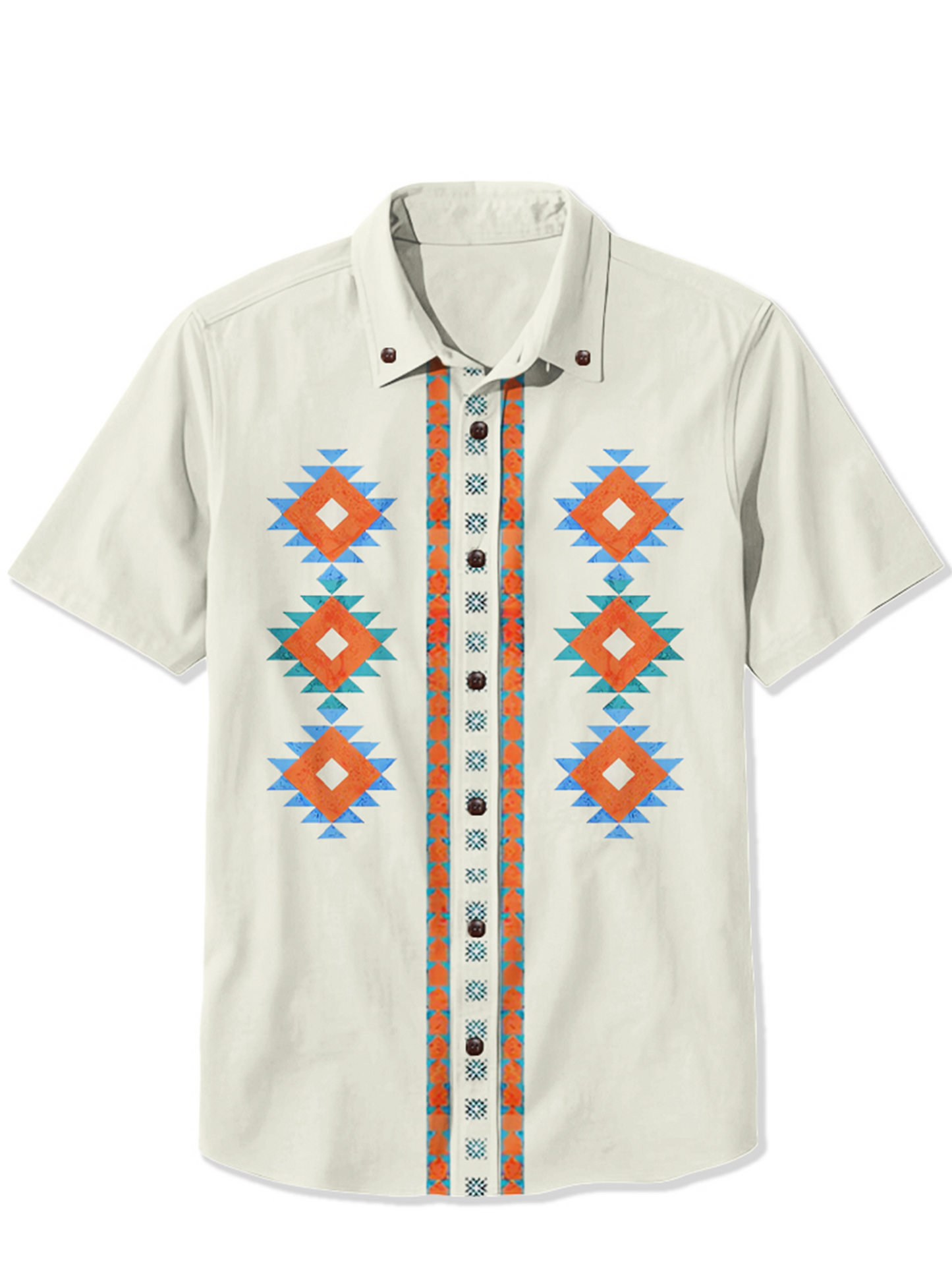 Men'S West Indian Tribe Printed Shirt