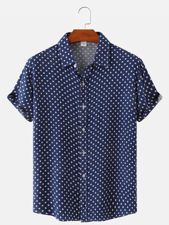 Polka Dots Print Shirt