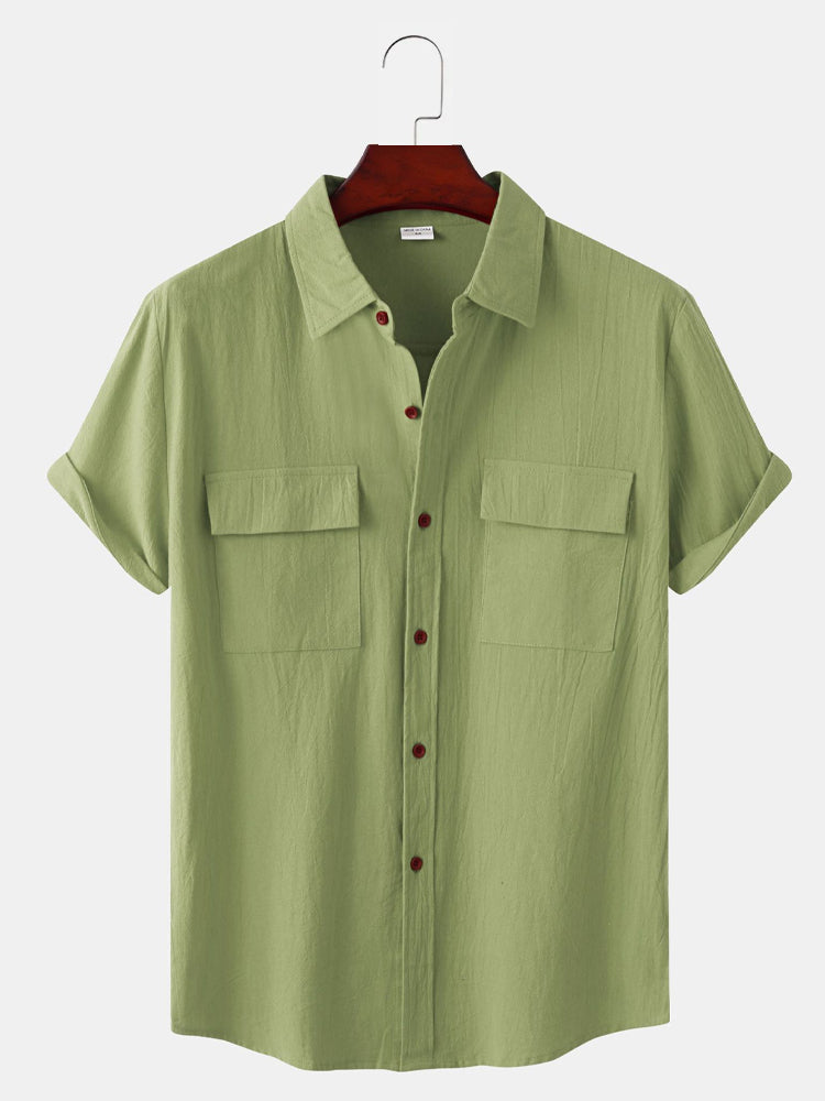 Men'S Casual Print Shirt