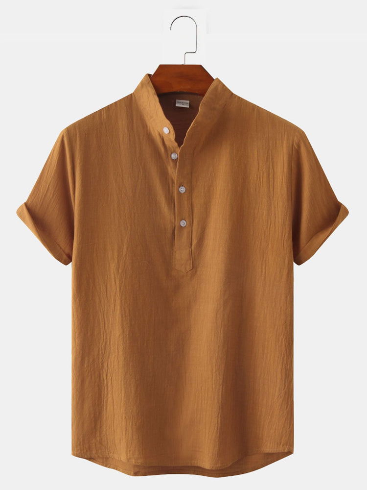 Men's Plain Print Shirt