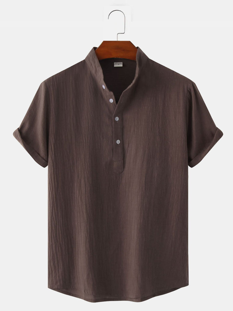 Men's Plain Print Shirt