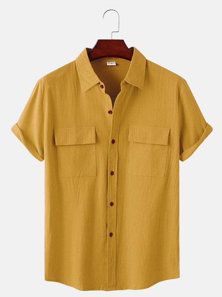 Men'S Casual Print Shirt