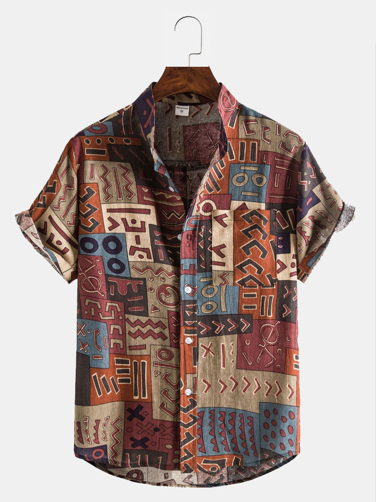 Vintage Print Shirt