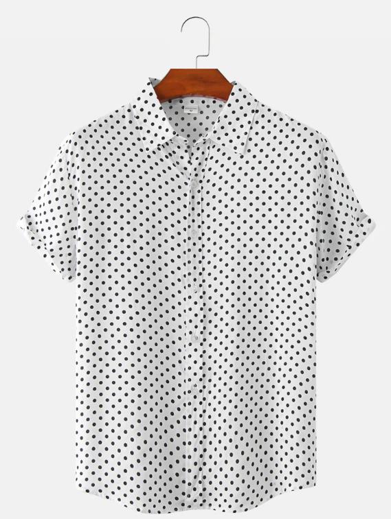 Polka Dots Print Shirt