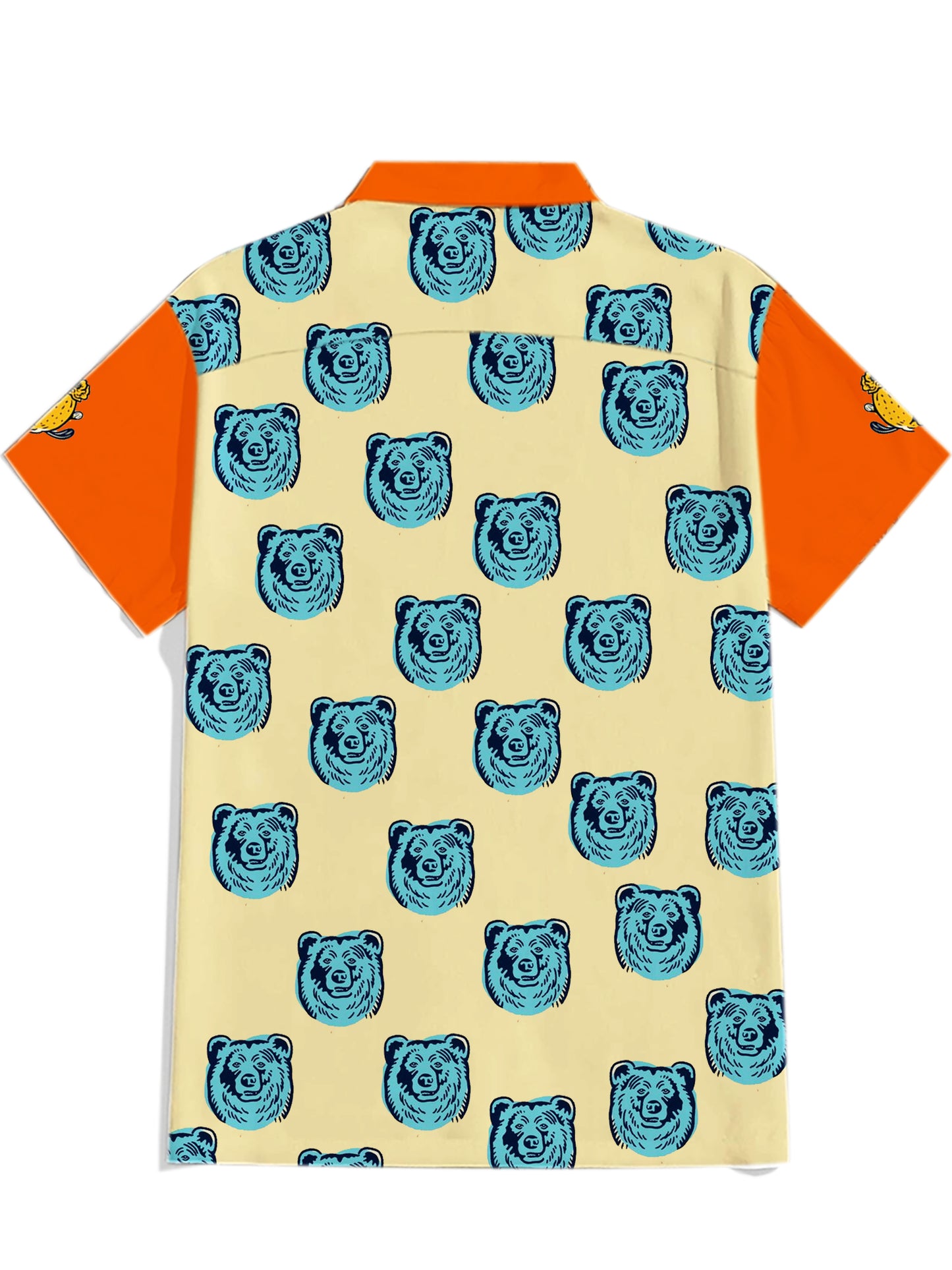 Men'S Bears Infested Printed Shirt