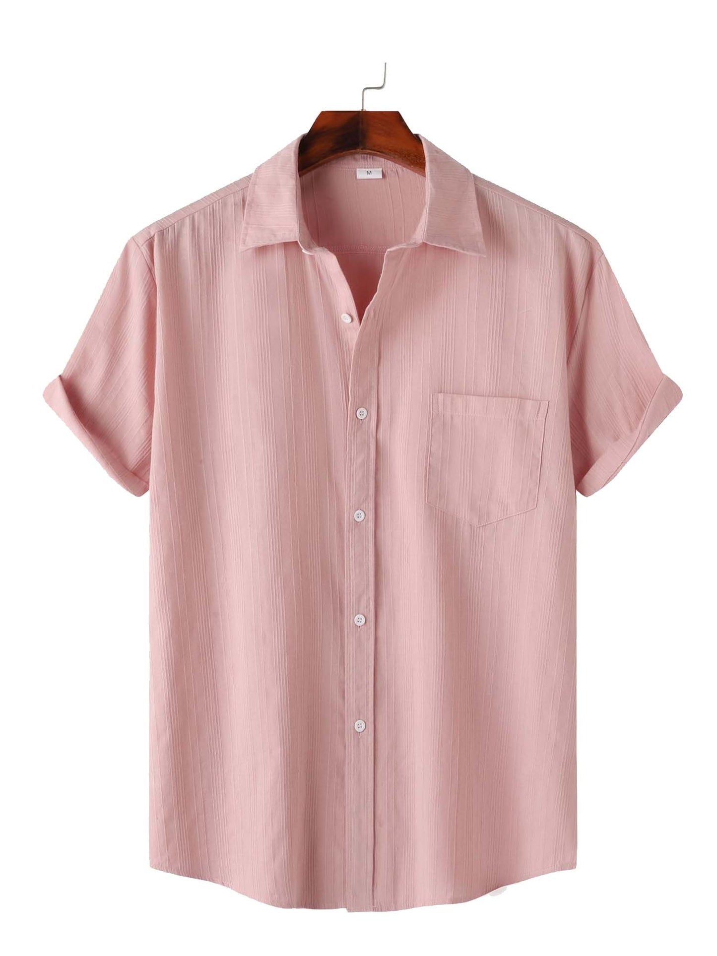 Solid Color Stripes - 100% Cotton Shirt