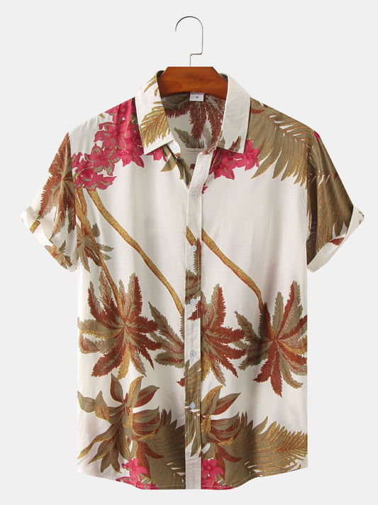 Coconut Tree Print Shirt