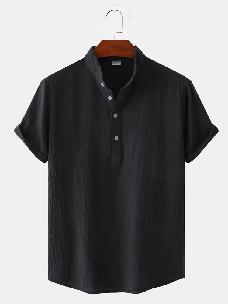 Men's Plain Print Shirt