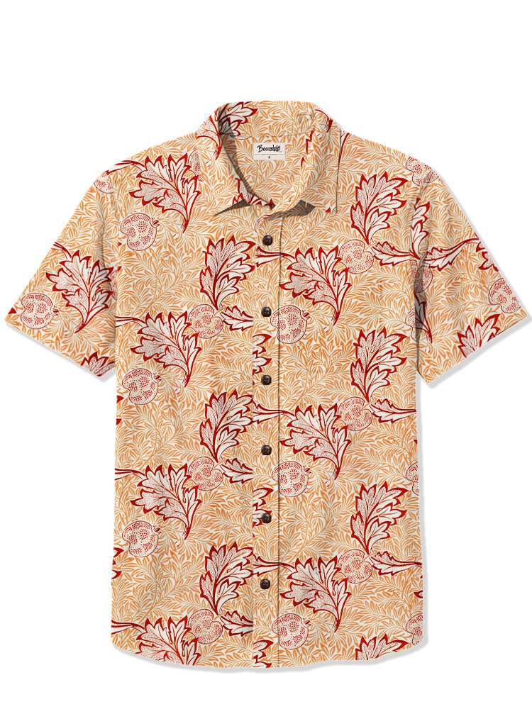 Men'S Apple Printed Shirt