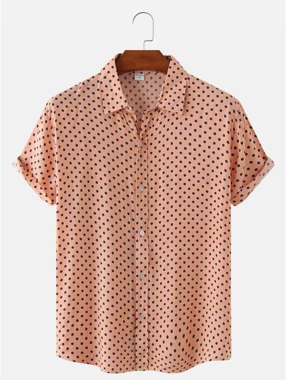 Polka Dots Print Shirt